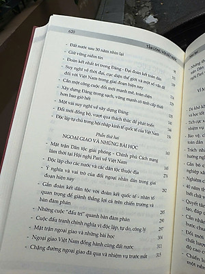 (Bìa cứng) TẤM LÒNG VỚI ĐẤT NƯỚC - Nguyễn Thị Bình – NXB CTQGST