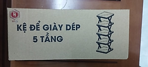 Kệ Để Giày, Kệ Để Dép 5 Tầng Chữ X Thông Minh Có Thể Tháo Lắp Gấp Gọn, Kệ Đựng Đồ Năng