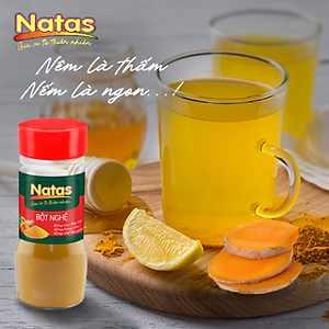 Bột Nghệ Natas Hũ 40g-Bột Gia Vị Tiện Dụng