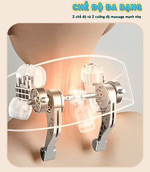 Máy massage cổ vai gáy Nikio NK-139 - Pin sạc, tặng túi xách, nhiệt nóng, động cơ không chổi than êm ái bền bỉ