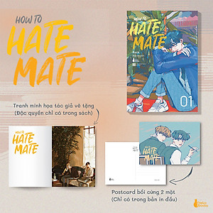 Sách HOW TO HATE MATE (TẬP 1)