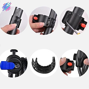 Khoá dây chìa chống cắt chống trộm khóa xe máy,xe đạp