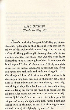 Sách Tình Dục Thuở Hồng Hoang (Tái Bản 2020)