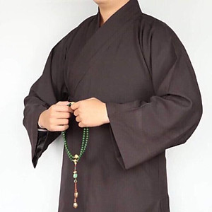 ĐỒ LAM ĐI CHÙA  Áo Tràng Phật Tử Vải Đài Loan Cao Cấp