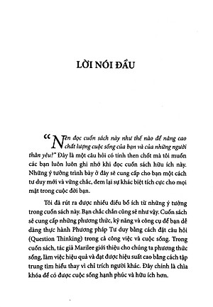 Thay Đổi Câu Hỏi Thay Đổi Cuộc Đời (Tái Bản)