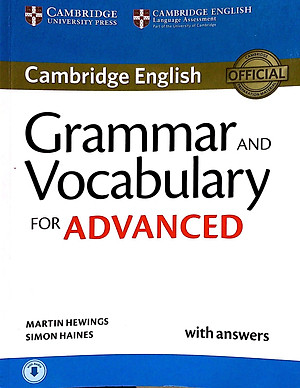 Sách Grammar and Vocabulary for Advanced Book with Answers and Audio: Self-Study Grammar Reference and Practice