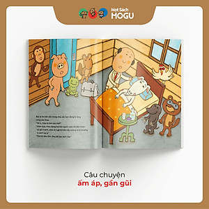 Truyện Ehon bé 3-4-5 tuổi - Bác sĩ Anton: Cùng giúp nhau khi khó khăn nhé