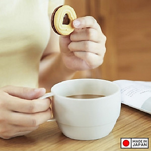 Bộ 3 cốc uống nước cao cấp Inomata tiện dụng (màu nâu) - Hàng nội địa Nhật