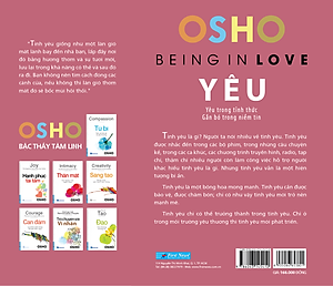Sách OSHO Yêu - Being In Love - Yêu Trong Tỉnh Thức