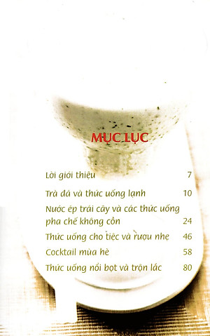 Sách Thức Uống Lạnh Cho Ngày Nóng (Tái Bản 2016)