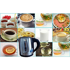 Ấm đun nước siêu tốc SK178 dung tích 1.7L Chất liệu inox- Hàng nhập khẩu