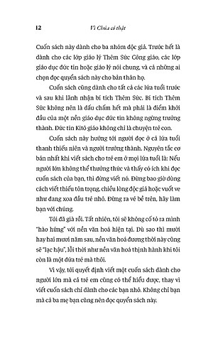 VÌ CHÚA CÓ THẬT