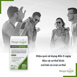 Lăn Khử Mùi Ngăn Mồ Hôi Perspi-Guard Maximum Strength Antiperspirant Roll-on 30ml - Giải Pháp Khử Mùi & Ngăn Tiết Mồ Hôi Cơ Thể Đến Từ Anh