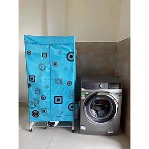 Tủ Sấy Quần Áo Có Điều Khiển Từ Xa và loại cơ Công Suất 1500W-Sấy Nhanh Tiết Kiệm Điện