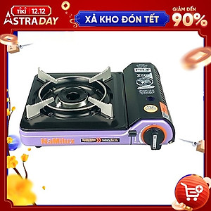 Bếp Ga Chống Nổ Mini Namilux Van An Toàn 2 Cấp Công Nghệ Nhật Bản-Hàng Chính Hãng (Giao Màu Ngẫu Nhiên)