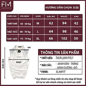 Áo thun ba lỗ nam sát nách dáng thể thao, thấm hút mồ hôi, thoải mái vận động – FORMEN SHOP – FMPS136