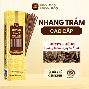 Nhang Trầm Cao Cấp – Hộp Vàng | Bảo Trầm – Nhang Thơm Thanh Tịnh – Sạch – Tự Nhiên