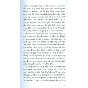 Sách - Những Tấm Gương, Mô Hình, Điển Hình Dân Vận Khéo - NXB Chính Trị Quốc Gia