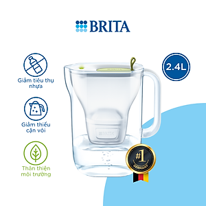 Bình Lọc Nước BRITA Style Lime - 2.4L (Kèm Maxtra Plus)