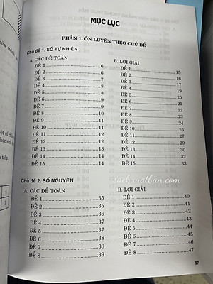 Ôn Tập - Kiểm Tra Nâng Cao Và Phát Triển Năng Lực Toán 6 (Tập 1 + Tập 2)
