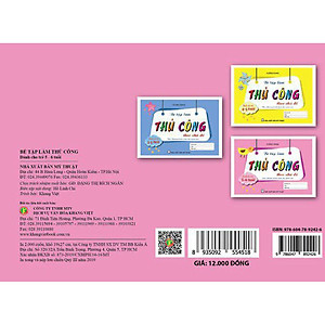 Sách Bé Tập Làm Thủ Công Theo Chủ Đề Dành Cho Trẻ 5-6 Tuổi