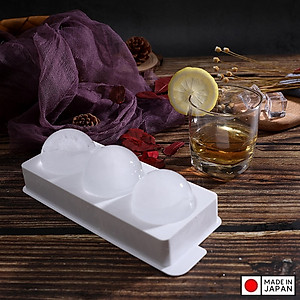Combo 04 Khay làm đá đa dụng Kokubo viên hình cầu - Hàng nội địa Nhật