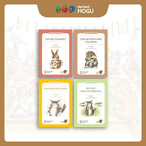 Truyện Ehon bé 3-4-5 tuổi - Bộ Dayan 4 cuốn