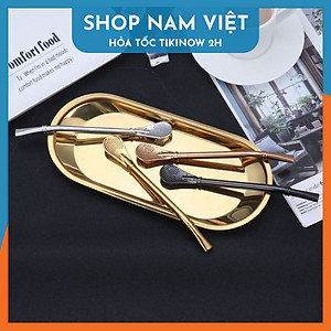 Ống Hút Muỗng Đầu Lọc Dài 15.5 - 21cm (Kèm Cọ Rửa)