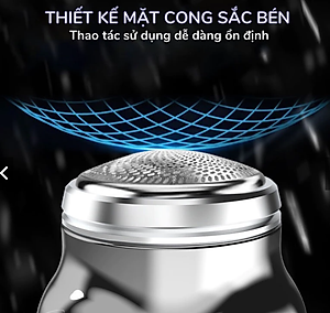 Máy cạo râu mini T05 bỏ túi 6 lưỡi ip chống nước nhỏ gọn bỏ túi tiện lợi 