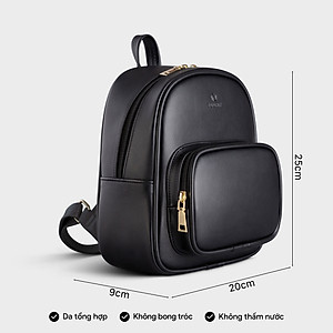 Balo Yuumy ( Thời trang nữ cỡ trung - Balo da Liberal YBA55 )