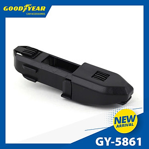 Gạt Mưa Không Xương GOODYEAR Chân Cài Đa Năng (Đầu A, B) Lắp Được Nhiều Dòng Xe Đặc Biệt - Nhập Khẩu Chính Hãng