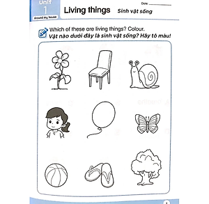 Khoa Học Tiền Tiểu Học Song Ngữ - Sách Luyện Tập 4