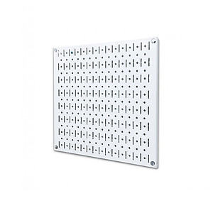 Bảng treo dụng cụ Pegboard vuông 40×40 – Trắng