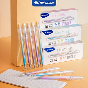Combo 10 Bút gel Minimalist Thiên Long Gel-072