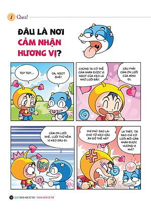 Sách - Quiz! Khoa Học Kì Thú - Thám Hiểm Cơ Thể