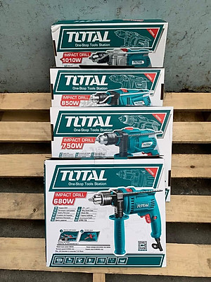 MÁY KHOAN ĐỘNG LỰC CẦM TAY 850W 13MM TOTAL TG109136E - HÀNG CHÍNH HÃNG