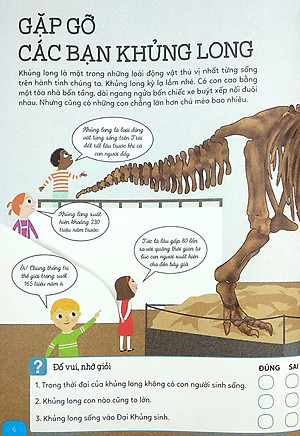 Sách Du Hành Ngược Thời Gian Đến Xứ Sở Khủng Long