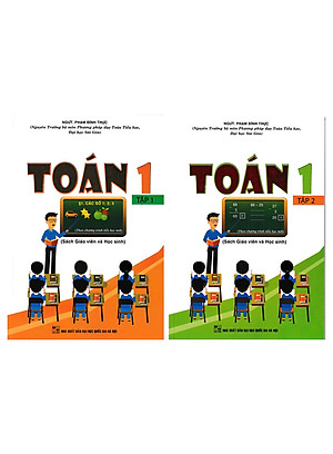 Combo Toán 1 Tập 1+2 - Sách Giáo Viên Và Học Sinh (Theo Chương Trình Tiểu Học Mới)