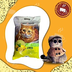 Cát vệ sinh đất sét cho mèo Best in show 6L 