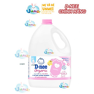 Nước giặt quần áo cho bé D-nee chai 3000ml - Hàng hính hãng có hoá đơn