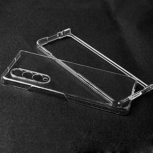 Ốp lưng chống sốc trong suốt siêu mỏng cho Samsung Galaxy Z Fold 3 hiệu Likgus Crashproof giúp chống chịu mọi va đập - hàng nhập khẩu