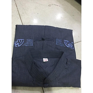 Đồ Lam Đi Chùa # Nam # Lãnh Tụ Thêu Túi Áo