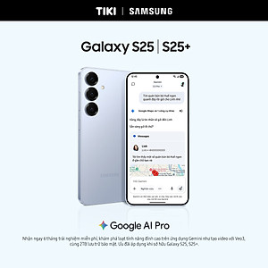 Điện thoại Samsung Galaxy S25, Điện thoại AI, Tìm kiếm thông minh, Video camera đêm Nightography, Chip Snapdragon - Hàng Chính Hãng