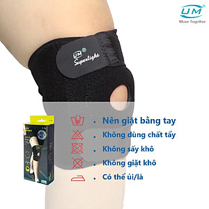 Bó gối đai dán có nẹp neoprene -compact United Medicare F16 
