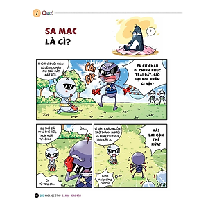 Sách Quiz! Khoa Học Kì Thú: Sa Mạc Rừng Rậm