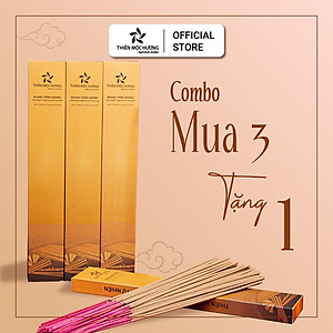 Nhang trầm hương tự nhiên Thiên Mộc Hương | Loại 12 Năm | Không cay mắt, Không Ngứa Mũi, Thơm Nhẹ, Dễ Chịu, An Toàn sức khỏe