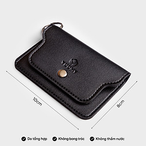 Ví Yuumy ( Thời trang nữ nắp gập cỡ nhỏ - Ví móc khóa da YMK10 )