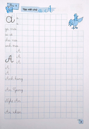 Luyện Viết Chữ Đẹp Lớp 3 - Tập 1