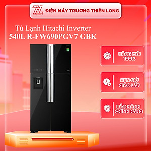 Tủ lạnh Hitachi Inverter 540 lít R-FW690PGV7 GBK