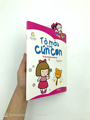 Sách Tô Màu Cùng Cún Con - Tô Màu Đồ Chơi Và Nhân Vật